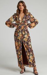 Showpo Maxi Floral Dress Photo 0