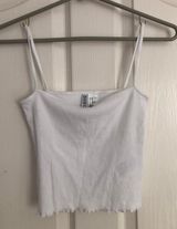 H&M Cropped Tank Top Photo 0