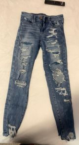 Outfitters Ripped Skinny Jeans Photo 0