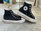 Black Converse High-Top (laces last photo) Photo 0
