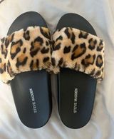 Steve Madden Furry  Slides Photo 0