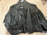 Leather Fringe Jacket Photo 0