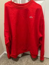 Alo Accolade Crewneck - Red Photo 0