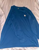 Carhartt Navy  Long Sleeve Photo 0