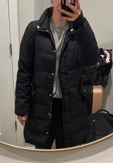 JCrew Women's Black Puffer Coat Photo 0