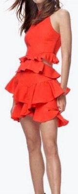 Revolve Red Open back dress Photo 0