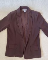 Nordstrom Brand New Brown Blazer Shoulder Padding Photo 0