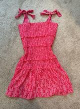 Amazon Pink floral sundress  Photo 0