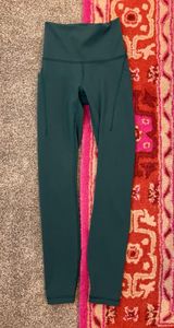 Blue Leggings Photo 0