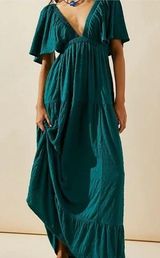 Teal Maxi Dress Photo 0