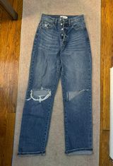 Cello Jeans Cello Dark Wash Ripped Jeans  Photo 0