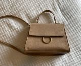 Leather tan handbag  Photo 0