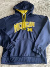 University of Michigan Hoodie Blue Size L Photo 0