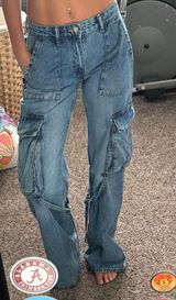 ZARA  Cargo Jeans Photo 0