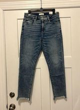 New LOFT Jeans Size 8 Womens Blue Stretch Jeans Ladies Mid Rise Curvy Skinny Photo 0