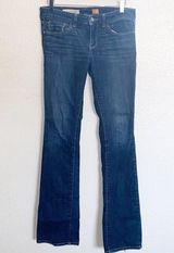 Anthropologie Pilcro And The Letterpress Boot Cut Dark Jeans Photo 0