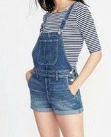Old Navy Denim Overall Shorts Photo 0