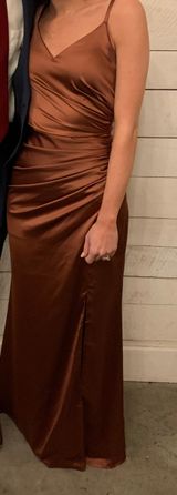 Revelry Cinnamon Rose Formal Dress Photo 0