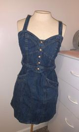 Japae Denim Dress Blue Size M Photo 0