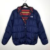 The North Face Reversible Puffer Coat Jacket Photo 0