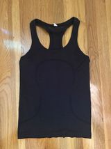 Black  Swiftly Tank Top Photo 0