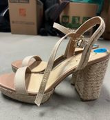 NWT NEVER WORN Jessica Simpson Cork Sandal Wedge/ Heel Photo 0