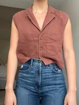 Lou & grey Button Up Top Photo 0