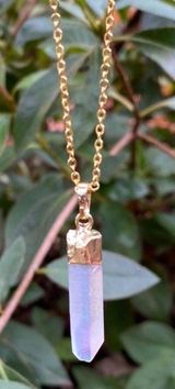 Boutique Angel Aura Quartz Necklace Photo 0