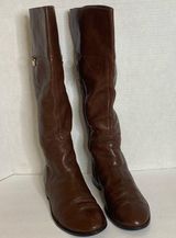 Cole Haan brown leather tall boots size 7B Photo 0