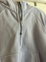 Pastel Blue Scuba Half Zip Photo 0