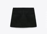 ZARA Black  Mini Skirt Photo 0