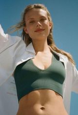 Urban Outfitters Out From Under Hailey Seamless Plunging Bra Top Photo 0