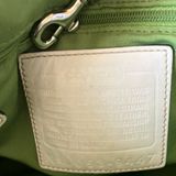 : Vintage Tan & White Floral Shoulder Bag- Embossed Design- Loved Photo 0