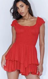 Princess Polly Red Romper Photo 0