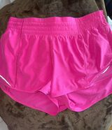 Lululemon Sonic Pink Hotty Hot Shorts Photo 0