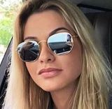 Hexagonal Sunglasses RB3548N Silver Mirror Lenses Photo 0