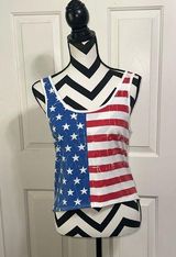 Fifth Sun  Stars and Striped Tank Top Photo 0