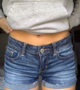 Jean Shorts Blue Size 2 Photo 0