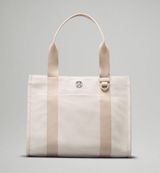 NWT Two-Tone Canvas Tote Bag 10L Mojave Tan/Light Photo 0