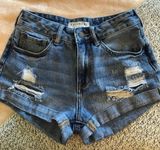 PacSun Distressed Denim Shorts Photo 0
