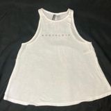 H&M Divided Nostalgia white tank top woman’s size small Photo 0