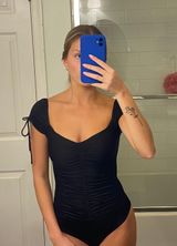 Adika Black Bodysuit Photo 0