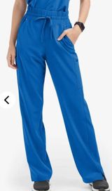 Easy STRETCH Ellie Women's 5-Pocket High Waisted Wide Leg Scrub Pants Photo 0