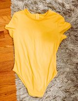 Yellow Bodysuit Size M Photo 0