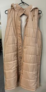 Parka Vest Tan Size XL Photo 0