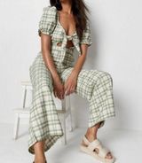 Missguided Green Jumpsuit Photo 0