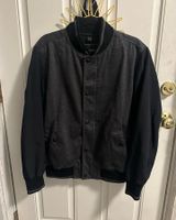 Men’s Gray Express Bomber Jacket Photo 0