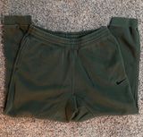 Nike Olive Green Sweatpants Photo 0