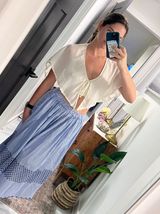 Sheer White Top Photo 0