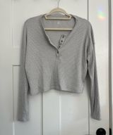 Gilly Hicks Cropped Long Sleeve Photo 0